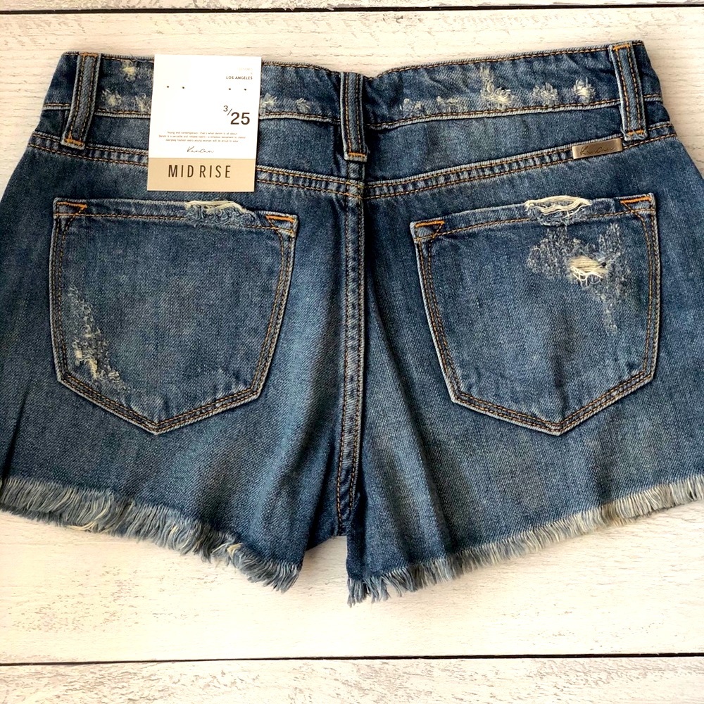 RESTOCKED Kancan distressed cutoff denim shorts! - Picture 10 of 16